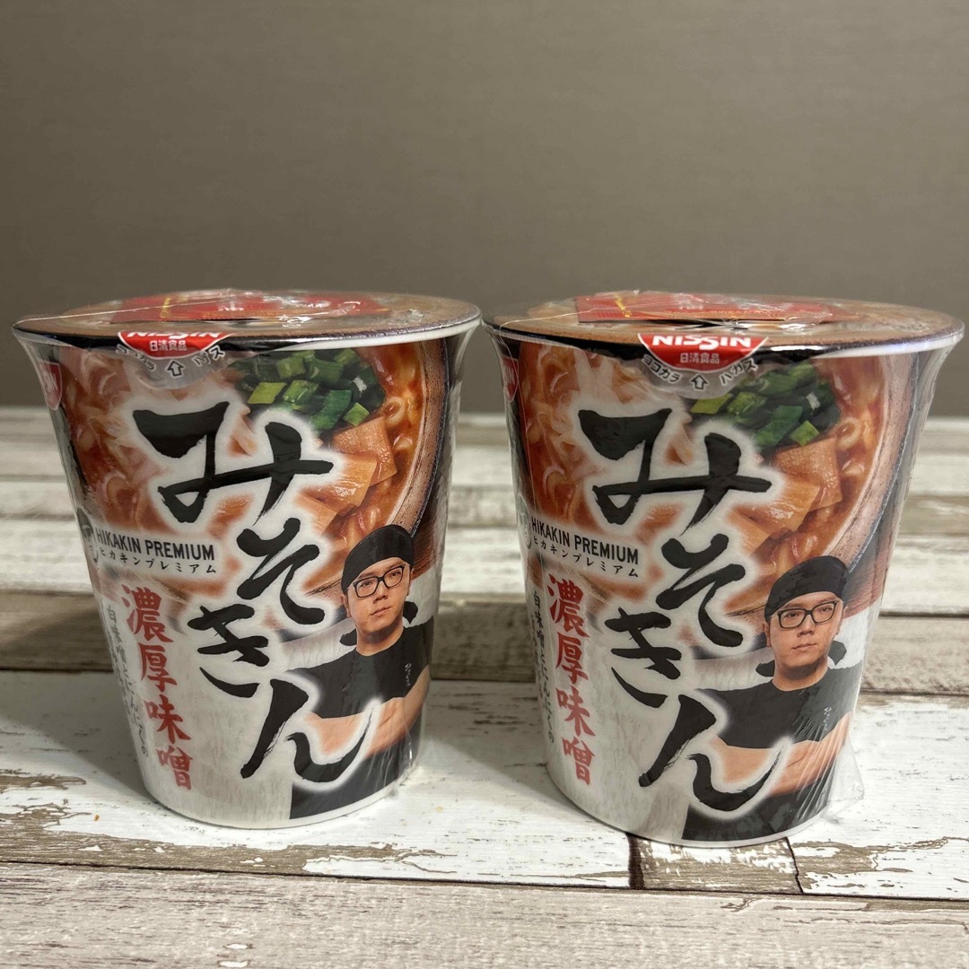 日清食品(ニッシンショクヒン)のみそきん 食品/飲料/酒の加工食品(インスタント食品)の商品写真