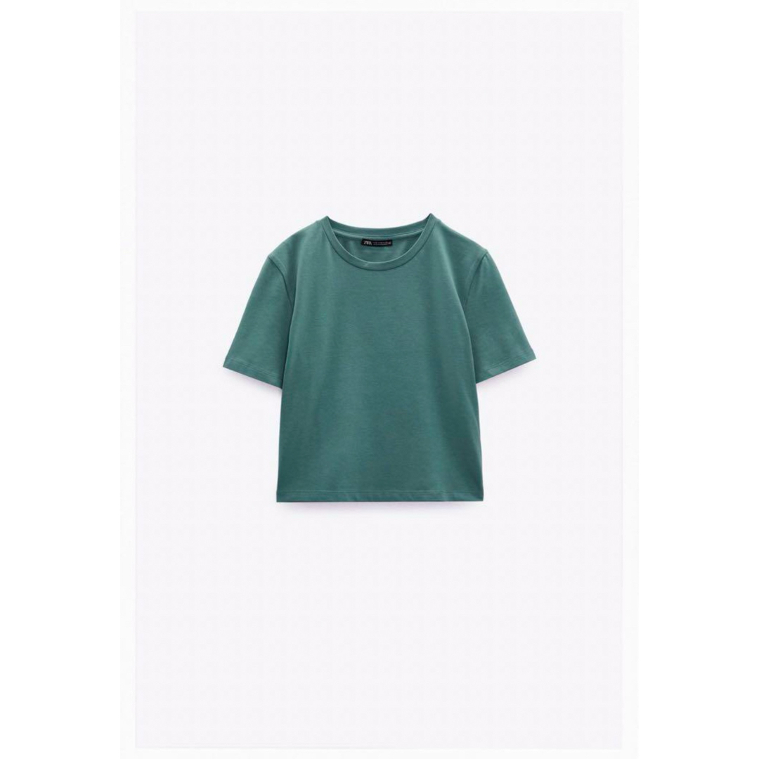 ZARA(ザラ)のzara トップス【新品未使用】 レディースのトップス(Tシャツ(半袖/袖なし))の商品写真