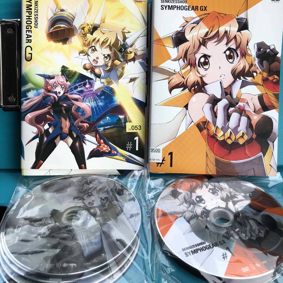 戦姫絶唱　シンフォギアG 全6巻、GX　全6巻　DVD 計12巻セット