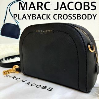 マークジェイコブス(MARC JACOBS)の美品 マークジェイコブス ハーフムーン ショルダーバッグ レザー プレイバック(ショルダーバッグ)