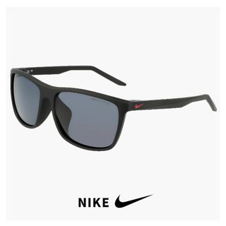 ナイキ(NIKE)の【新品】 ナイキ 偏光サングラス fd1885 011 FLAME LB P NIKE 偏光 レンズ サングラス メンズ レディース ユニセックス モデル フレイム スポーツサングラス キャンプ アウトドア 運転 ドライブ 釣り uvカット 黒 ブラック(サングラス/メガネ)