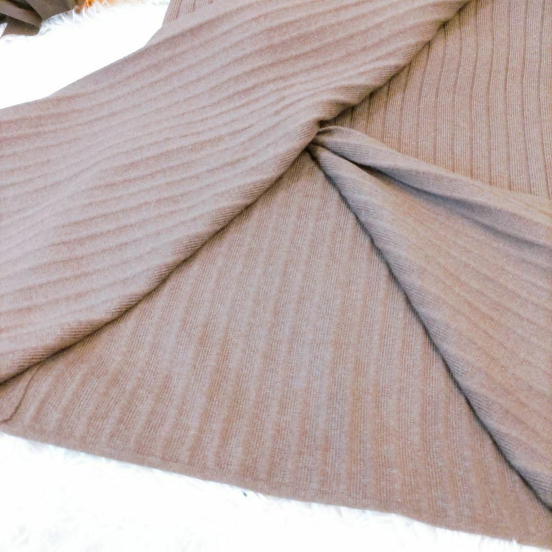 Doula Doula(ドゥーラドゥーラ)のドゥーラドゥーラ／DoulaDoula／Ｆ／リブニット巻スカート風ロングスカート レディースのスカート(ロングスカート)の商品写真