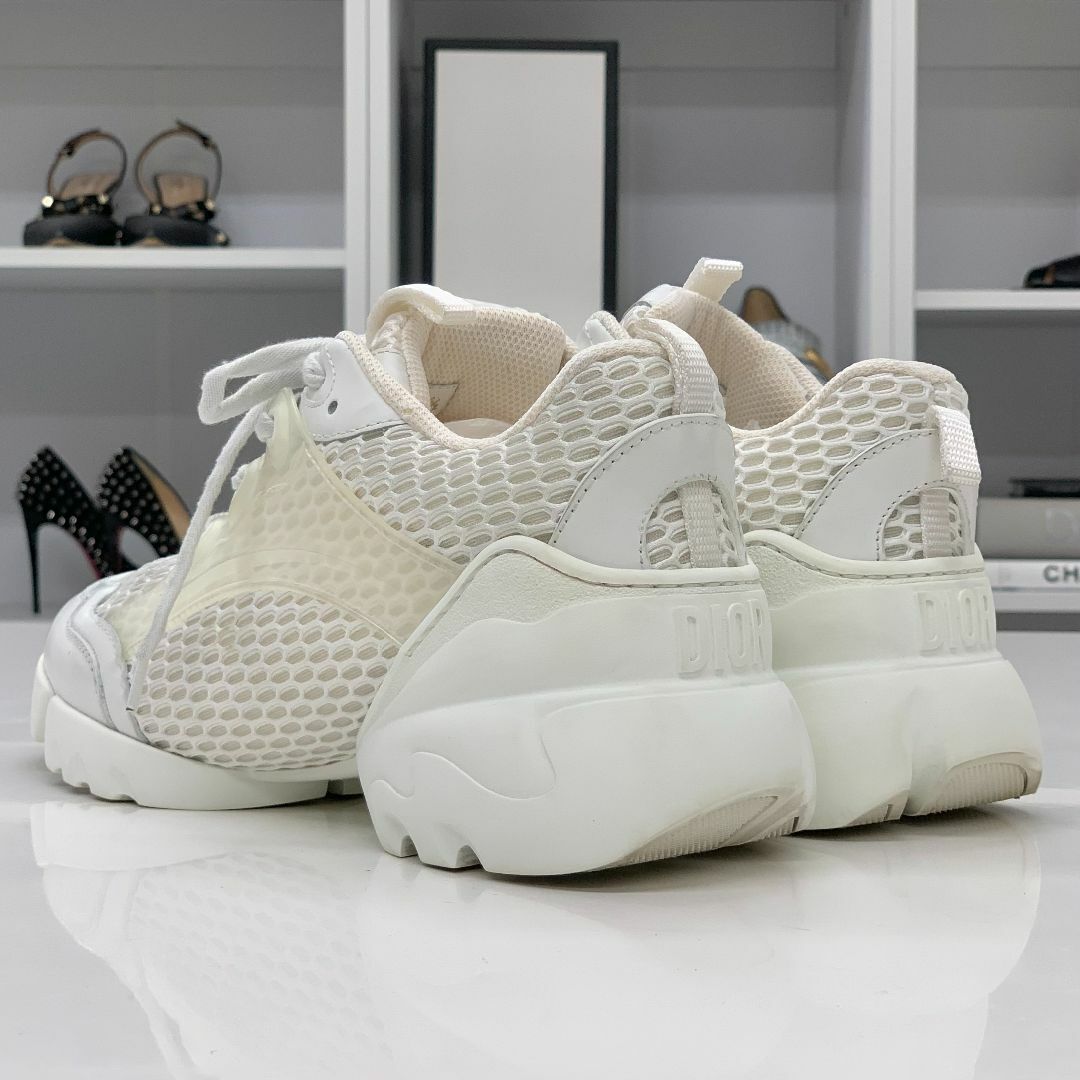 Christian Dior(クリスチャンディオール)の6914 クリスチャンディオール メッシュ スニーカー ホワイト レディースの靴/シューズ(スニーカー)の商品写真