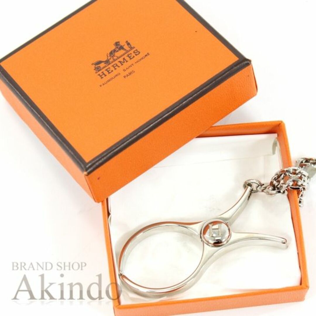 Hermes - エルメス グローブホルダー フィルー シルバー パラジウム