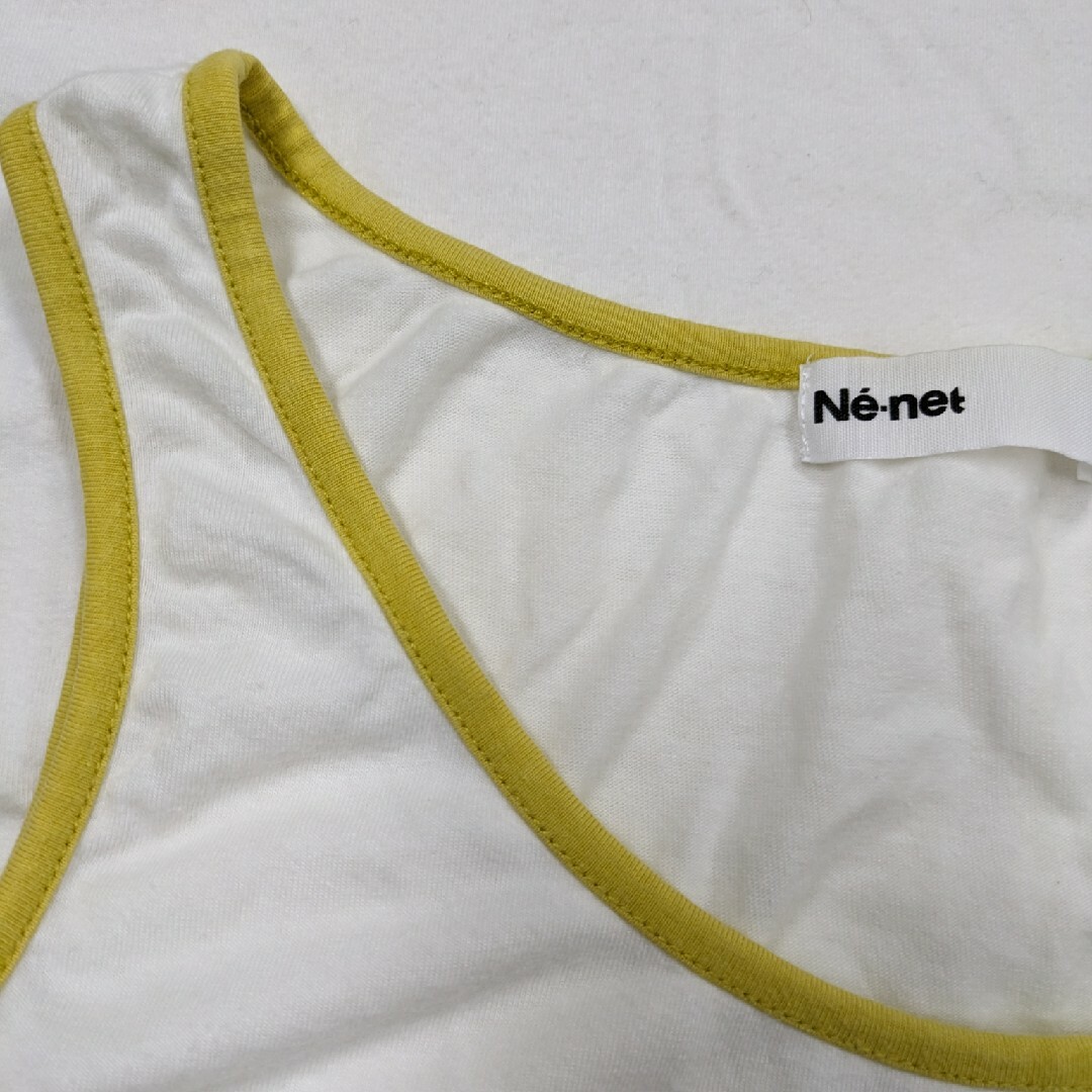 Ne-net(ネネット)のNe-net　タンクトップ　M-L レディースのトップス(Tシャツ(半袖/袖なし))の商品写真