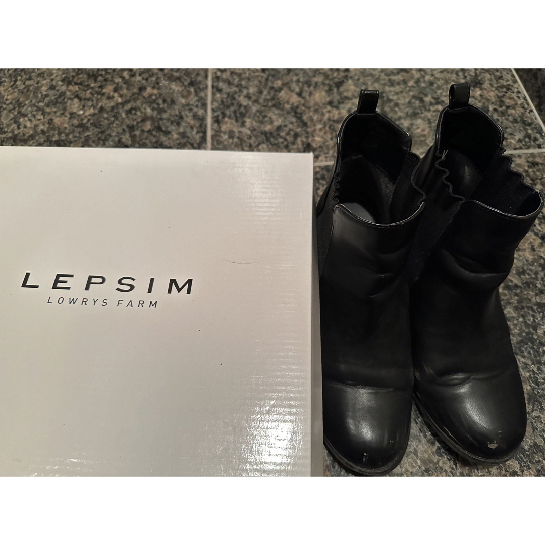 LEPSIM サイドゴアブーツ　Mサイズ | フリマアプリ ラクマ