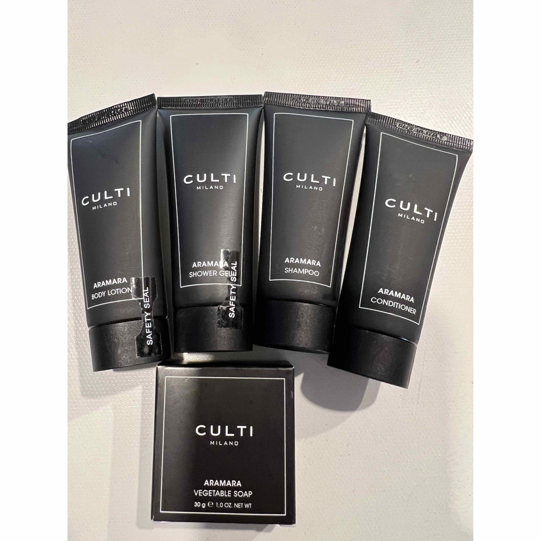 CULTI(クルティ)の新品未使用 イタリアホテルアメニティCULTI コスメ/美容のボディケア(バスグッズ)の商品写真