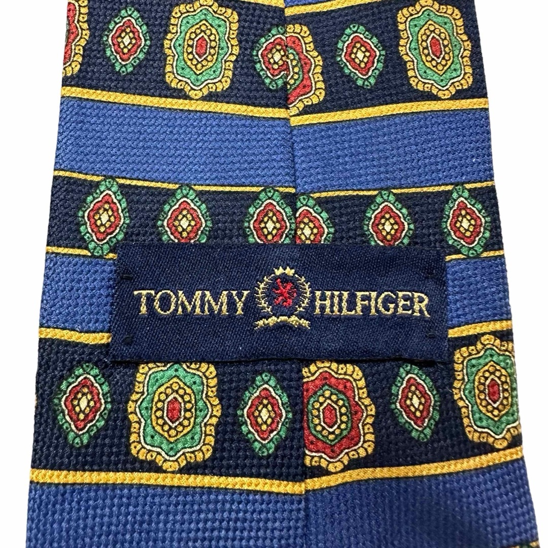 TOMMY HILFIGER(トミーヒルフィガー)のTOMMY HILFIGER トミーヒルフィガー人気ブランド 高級シルク100% メンズのファッション小物(ネクタイ)の商品写真