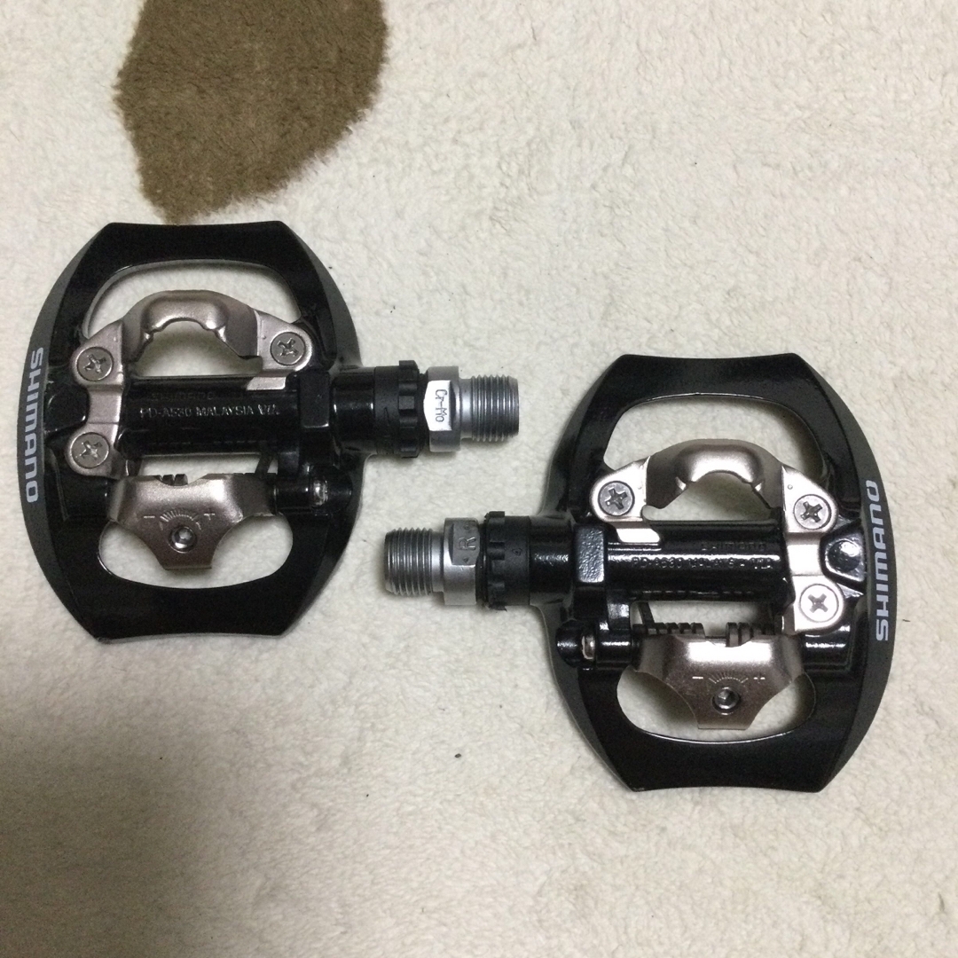 SHIMANO(シマノ)のSPDペダル&SPDシューズ&フラットペダル&クリートセット！ スポーツ/アウトドアの自転車(パーツ)の商品写真