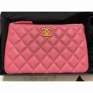 CHANEL - CHANEL シャネル ポーチ 長財布 ココマーク ピンク ...