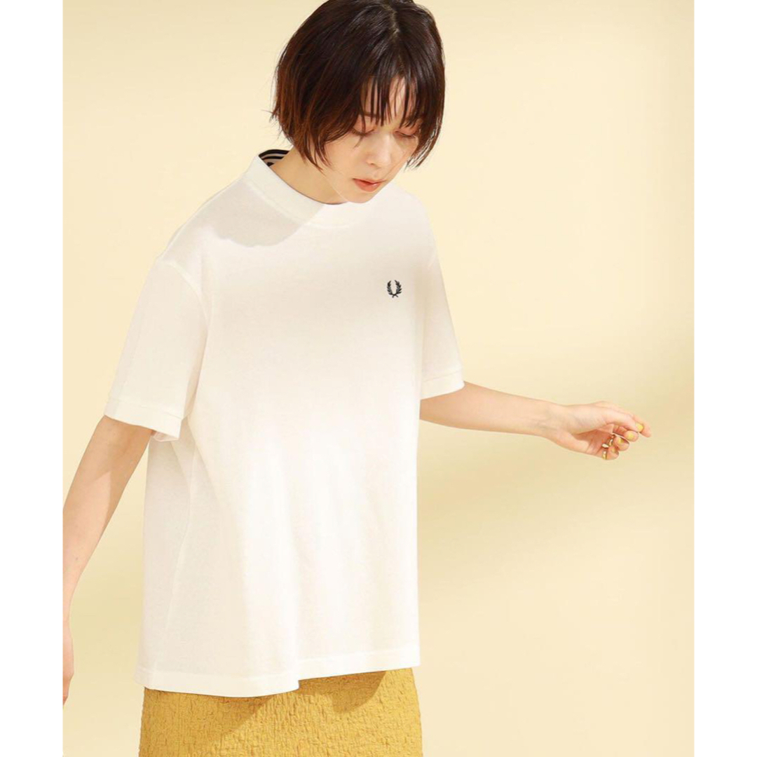 FRED PERRY ×Ray BEAMS/別注 オーバーサイズTシャツ