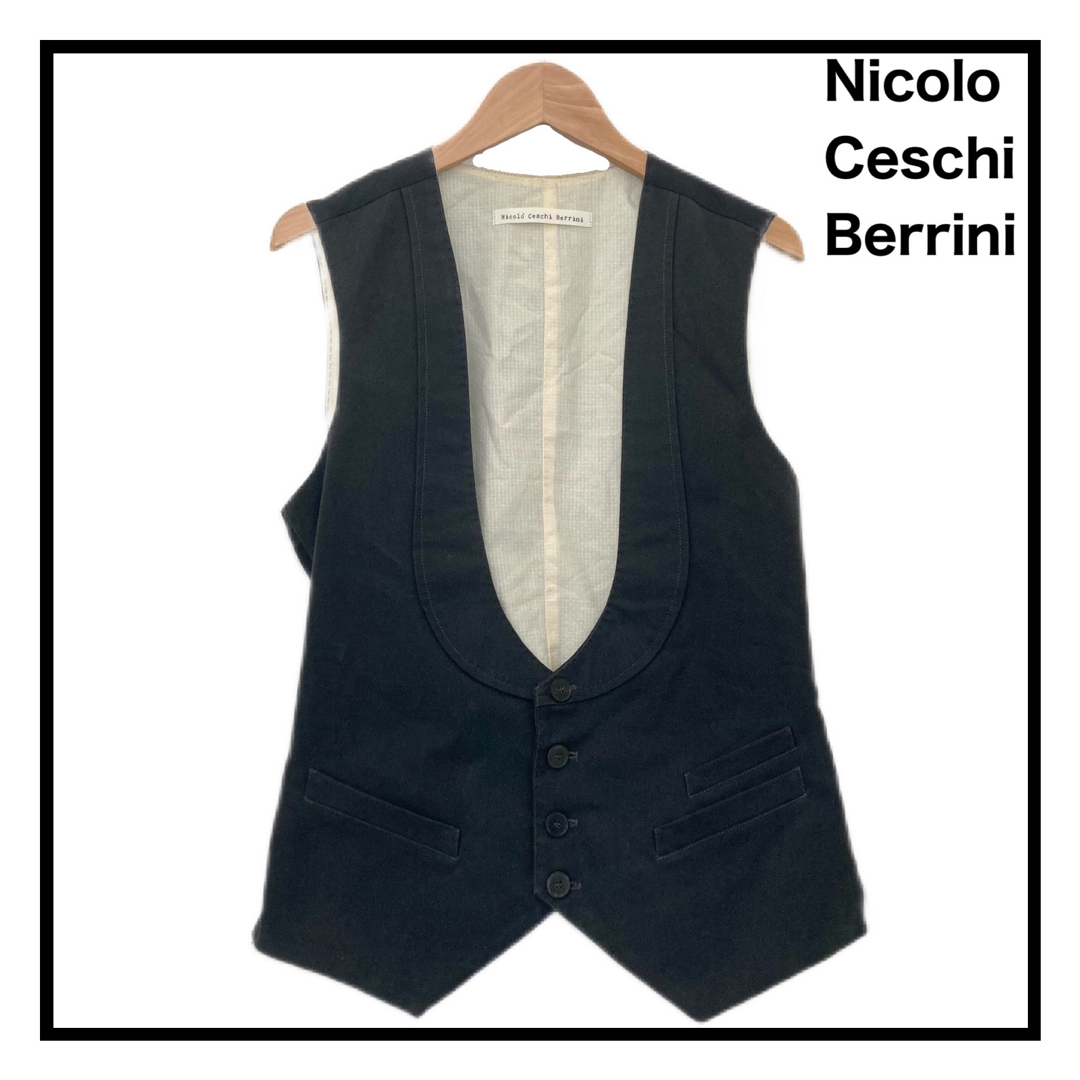 Nicolo Ceschi Berrini イタリア製 ジレ ベスト レディース | フリマアプリ ラクマ