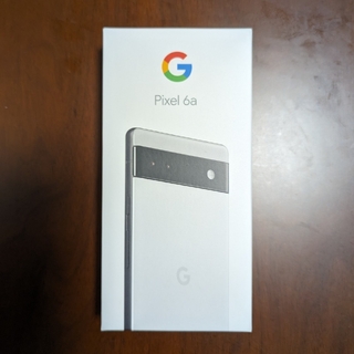 グーグル(Google)のGoogle Pixel 6a Chalk 128 GB 白 ホワイト(スマートフォン本体)