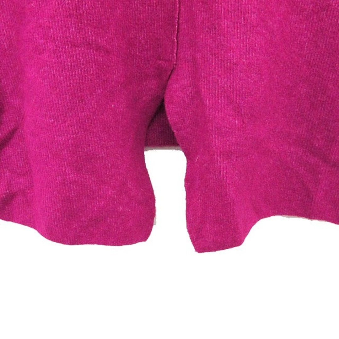 リヴドロワ ニット セーター 長袖 Vネック スリット シンプル F ピンク レディースのトップス(ニット/セーター)の商品写真