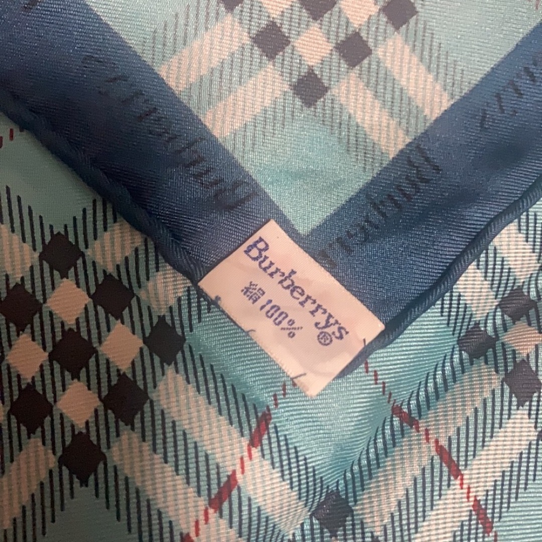 希少 レア バーバリー burberrys ノバチェック シルクスカーフ