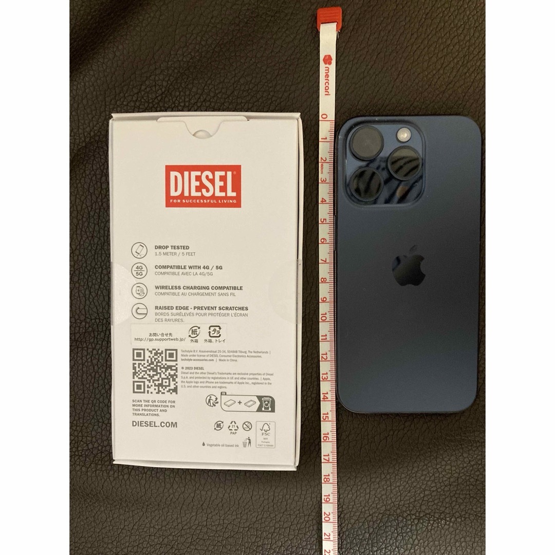 DIESEL(ディーゼル)のDIESEL15proスマホケース（新品） スマホ/家電/カメラのスマホアクセサリー(iPhoneケース)の商品写真