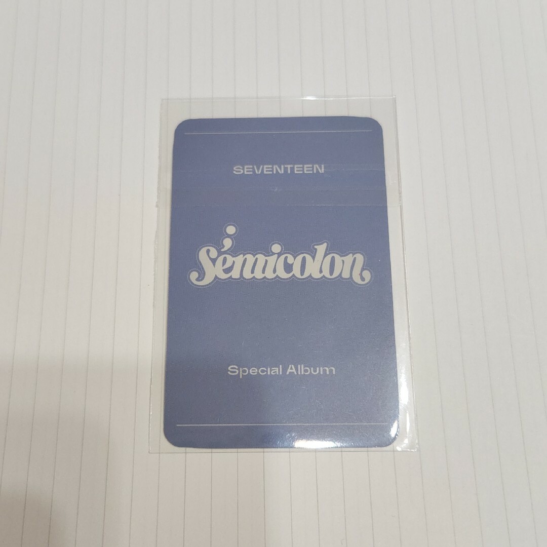 SEVENTEEN semicolon サウンドウェーブ　トレカ　ドギョム　DK