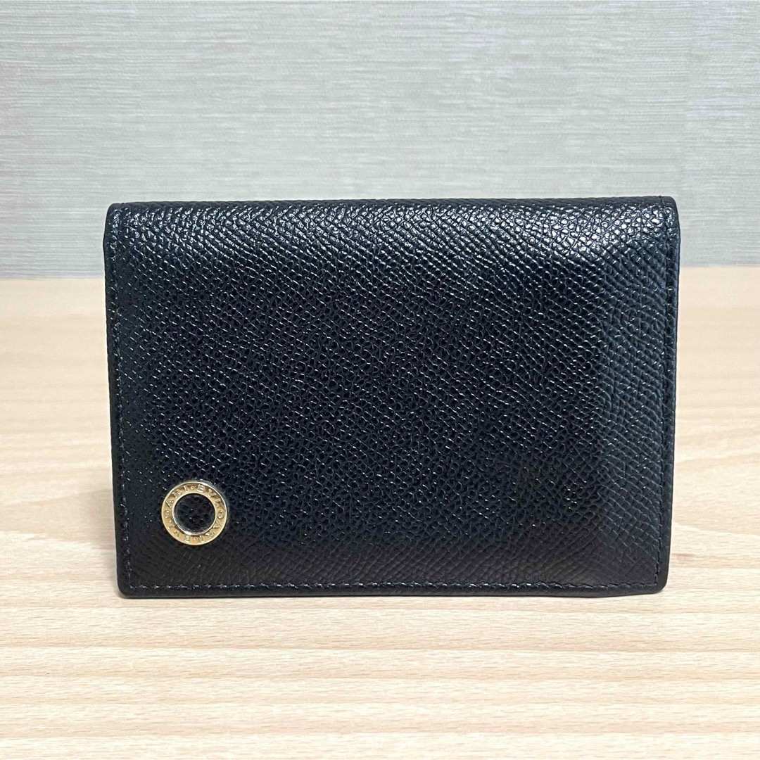 ✨極美品✨ BVLGARI ブルガリ レザー 定期入れ 名刺入れ ブラック 1