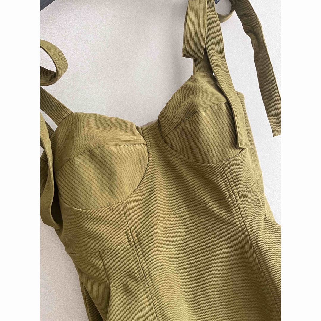 DEICY デイシー me couture ビスチェサロペットワンピース ロング