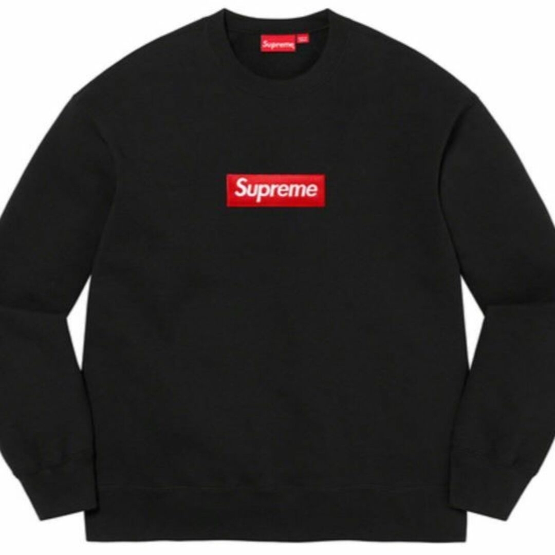 Supreme(シュプリーム)のSupreme Box Logo Crewneck Black Lサイズ メンズのトップス(スウェット)の商品写真