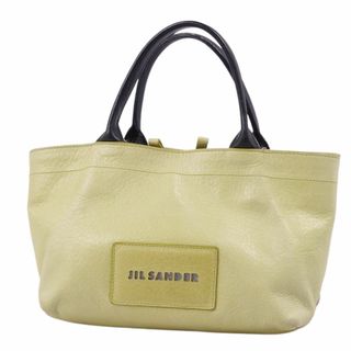 ジルサンダー(Jil Sander)のジルサンダー JIL SANDER バッグ ハンドバッグ トートバッグ カーフレザー カバン レディース ライトグリーン(ハンドバッグ)