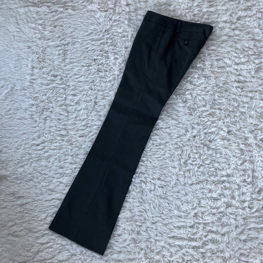 【美品】BLACK by moussy パンツスーツセットアップ　グレー