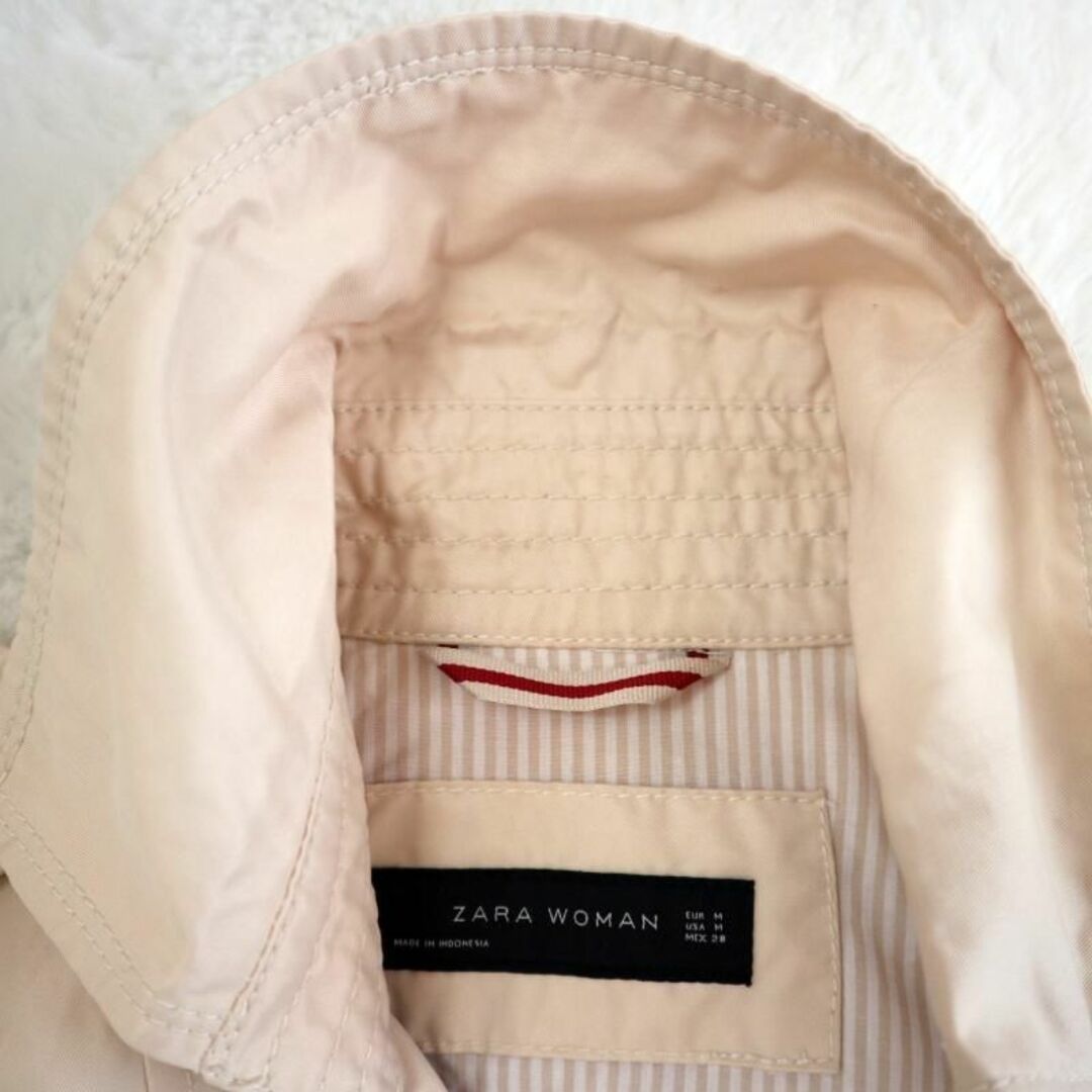 ZARA(ザラ)の✨美品✨これからの通勤・通学に最適☆ZARA Woman ロングトレンチコート レディースのジャケット/アウター(トレンチコート)の商品写真