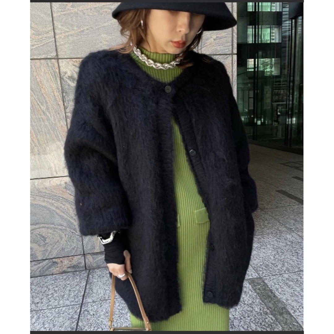 Ameri 新品♡ 2WAY MOHAIR SHAGGY KNIT♡ 1