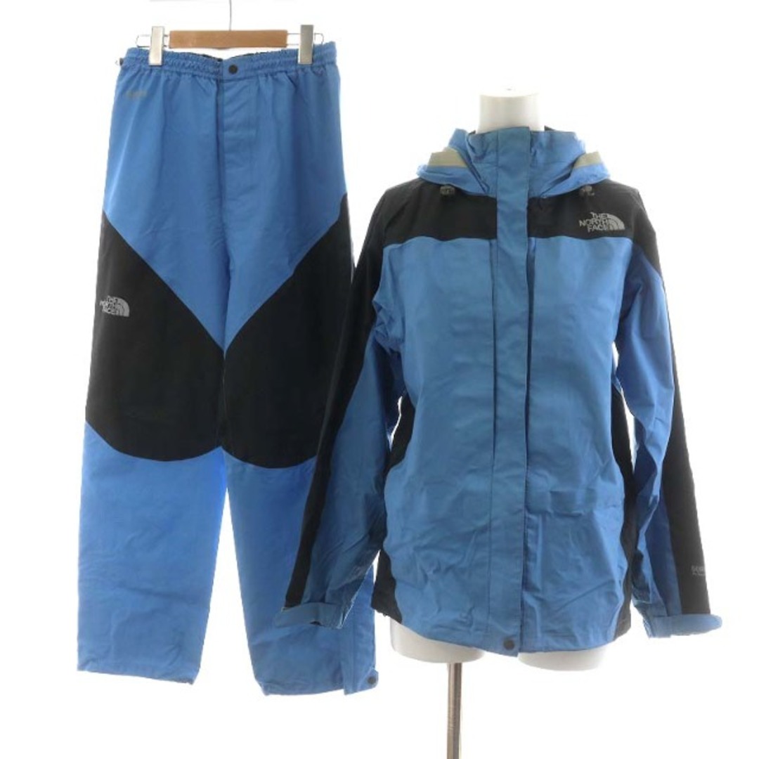 THE NORTH FACE(ザノースフェイス)のザノースフェイス レインテックス プラズマ ゴアテックス M 黒 青 レディースのジャケット/アウター(ブルゾン)の商品写真