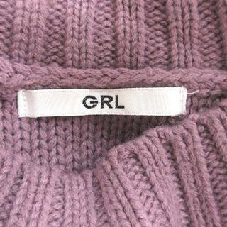 専用◆GRL グレイル✨ケーブルニット ハイネック ドロップ 大人女子  甘め