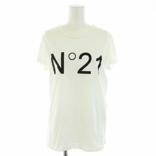 定価9万★N°21レースカットソー/フリルＴシャツ白リボン/ヌメロヴェントゥーノ