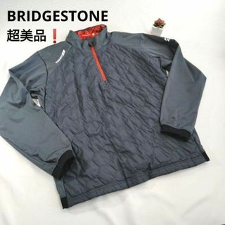 ブリヂストン(BRIDGESTONE)の超美品❗ブリヂストン　メンズゴルフ　長袖中綿スニードジャック　ブルゾン　L(ウエア)