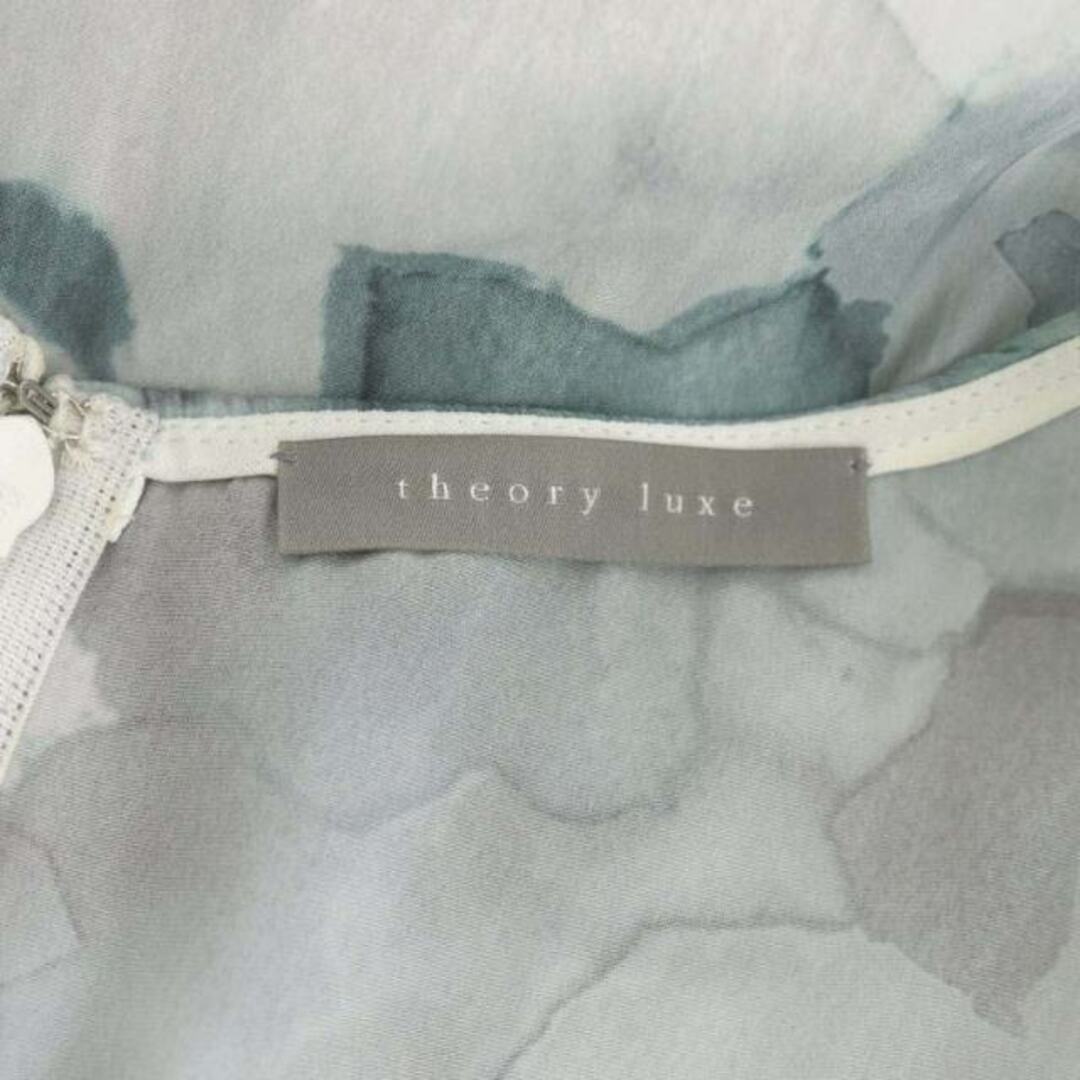 Theory luxe(セオリーリュクス)のセオリーリュクス 21AW 水彩柄 ノースリーブ ブラウス プルオーバー 38 レディースのトップス(シャツ/ブラウス(半袖/袖なし))の商品写真