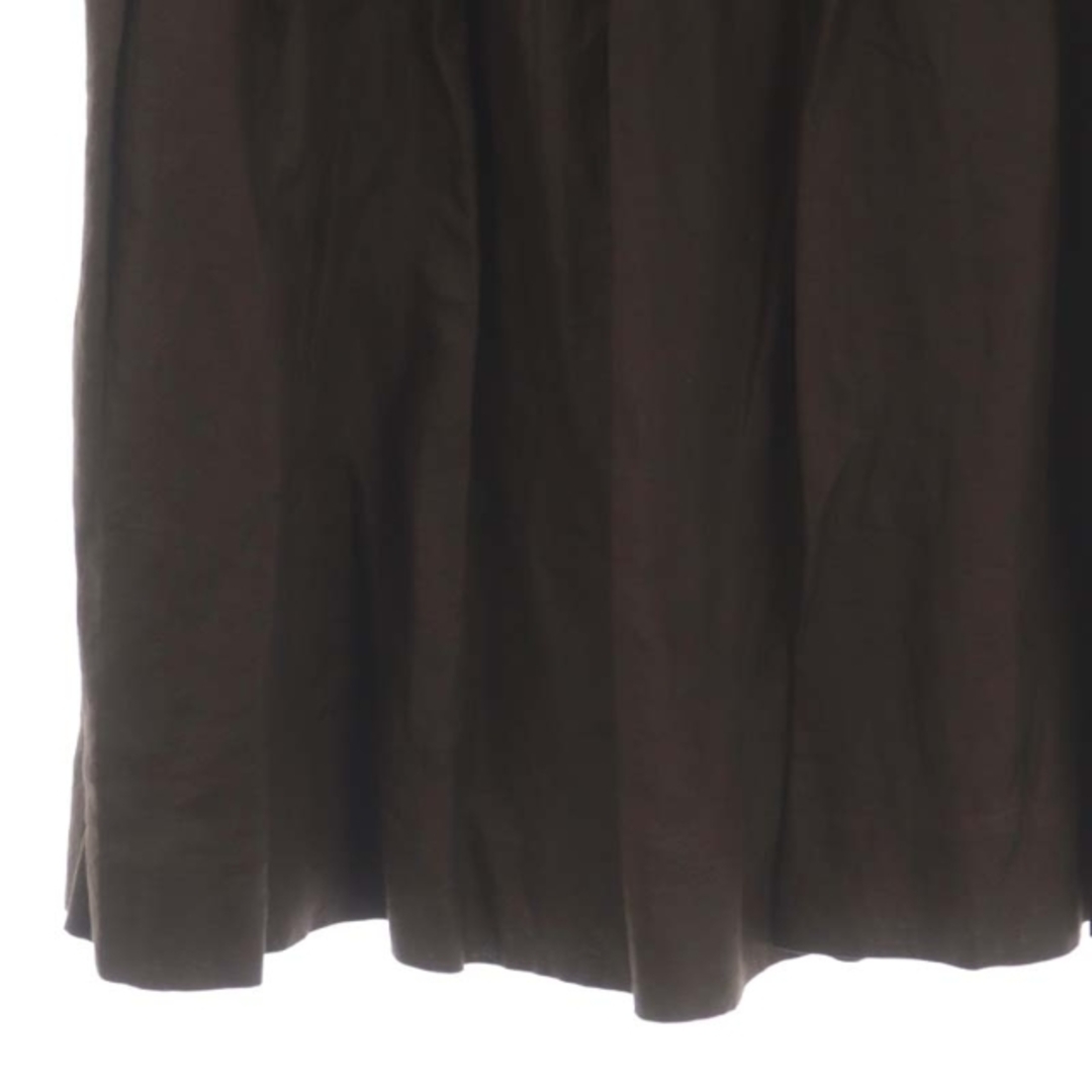CHRISTIAN AUJARD(クリスチャンオジャール)のクリスチャンオジャール リネン混 スカート フレア ロング 66-92 レディースのスカート(ロングスカート)の商品写真