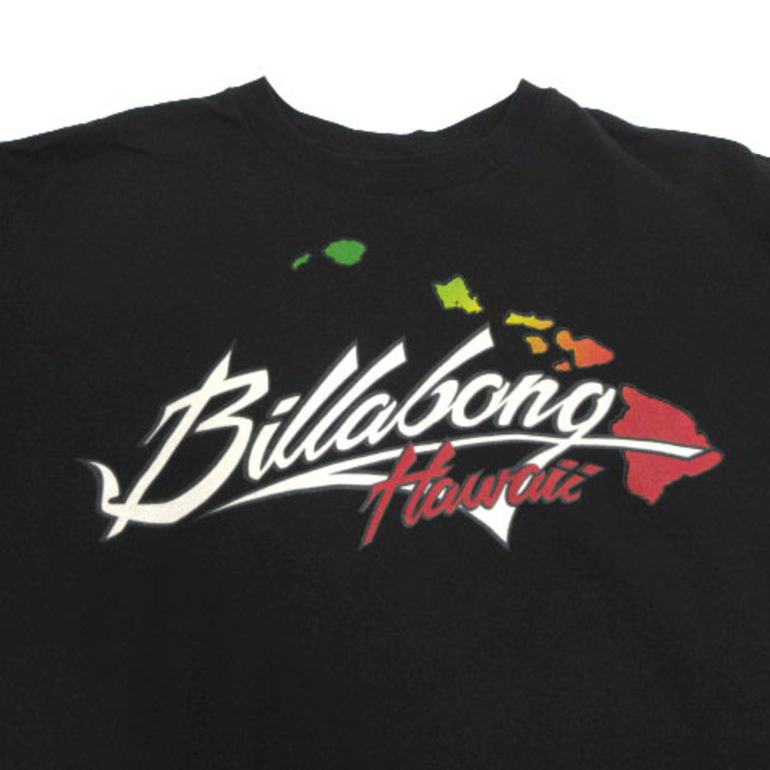 billabong(ビラボン)のビラボン BILLABONG Tシャツ 半袖 ロゴプリント コットン 黒 L メンズのトップス(Tシャツ/カットソー(半袖/袖なし))の商品写真