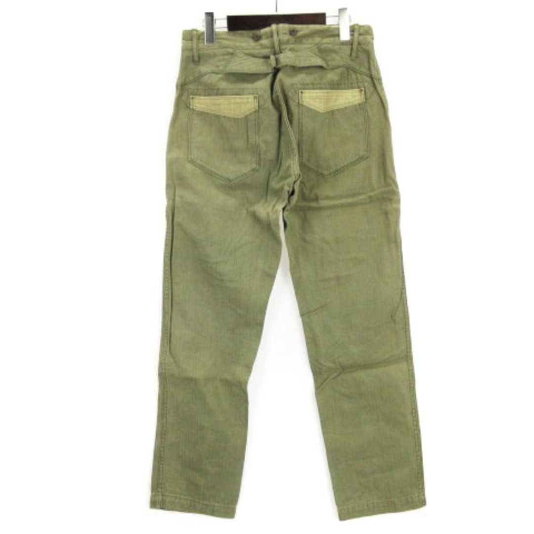 一点物】 ショット Schott コーデュロイパンツ コーズ 太畝 グリーン
