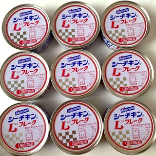 ハゴロモフーズ(はごろもフーズ)のシーチキン L フレーク　9缶(缶詰/瓶詰)
