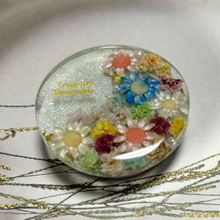 ハンドメイド スマホグリップ ポップソケット(その他)