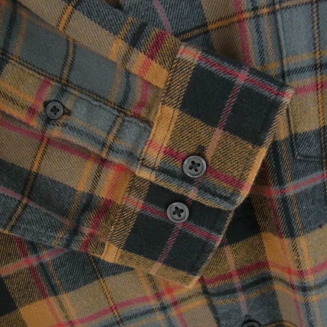 Supreme シュプリーム 長袖シャツ 22AW Plaid Flannel Shirt フランネル タータンチェック 長袖 シャツ L【新古品】【未使用】 5