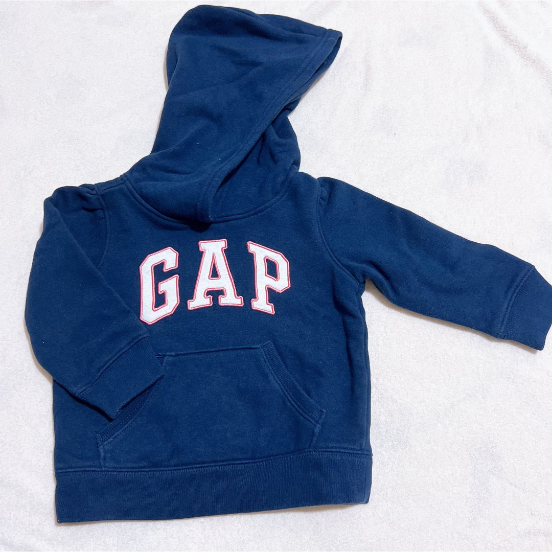 GAP(ギャップ)の(処分予定)GAP  ベビー パーカー  キッズ/ベビー/マタニティのベビー服(~85cm)(トレーナー)の商品写真