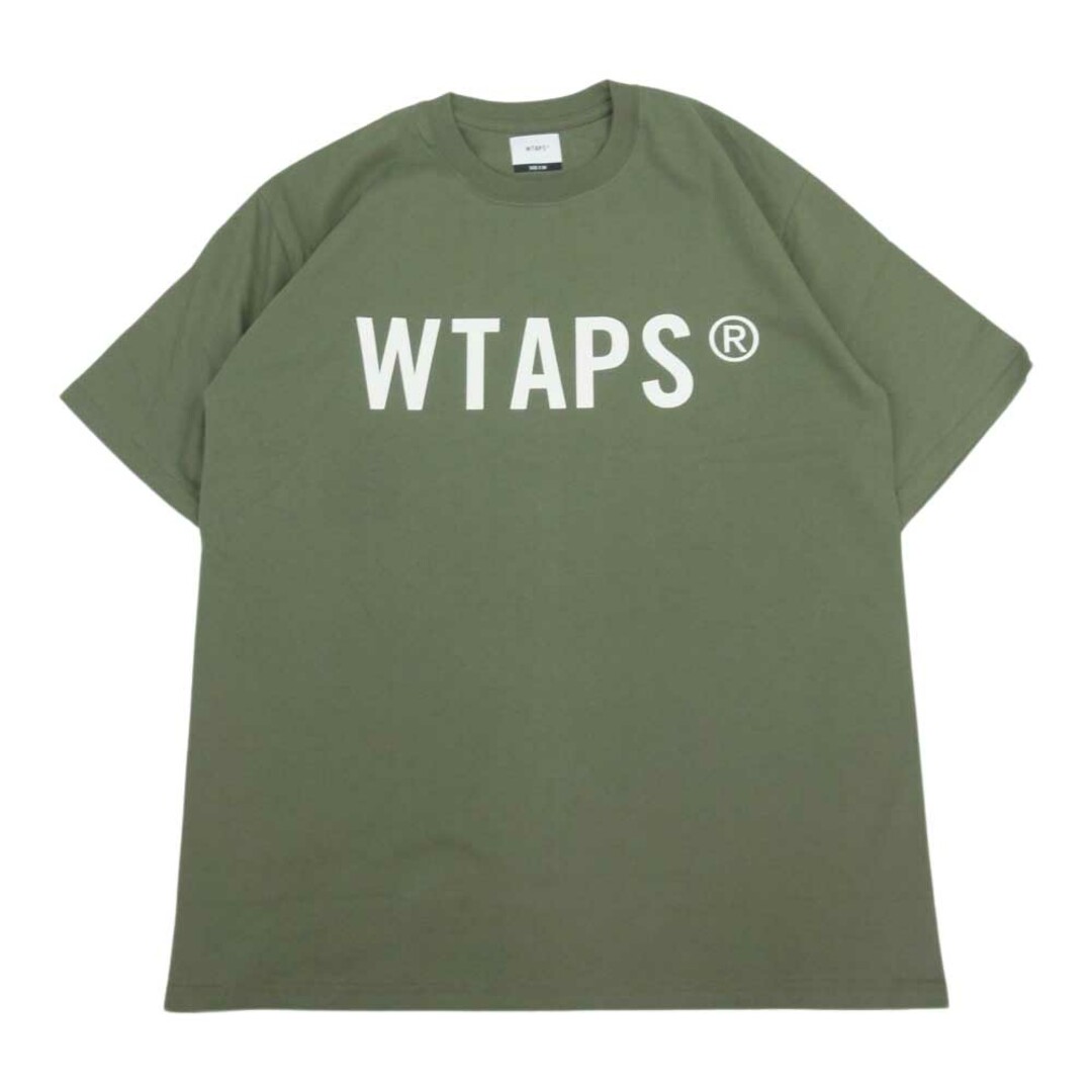 WTAPS ダブルタップス LOGO TEE ロゴ 半袖 Tシャツ カーキ系 04【新古 ...