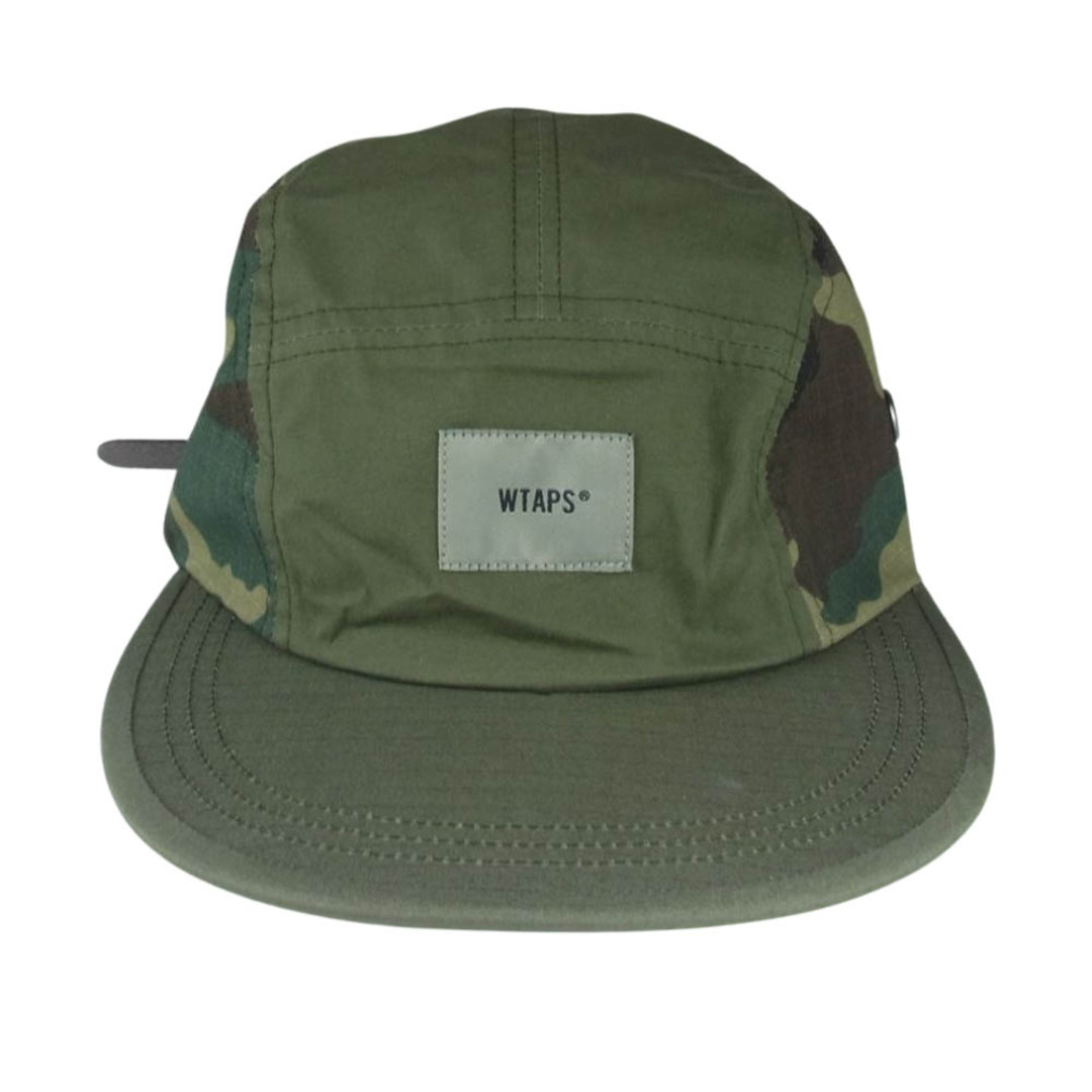 W)taps(ダブルタップス)のWTAPS ダブルタップス 21AW  212HCDT-HT01 T-5 01 CAP COTTON WEATHER RIPSTOP コットン ウェザー リップストップ キャップ カーキ系 00【新古品】【未使用】【中古】 メンズの帽子(その他)の商品写真