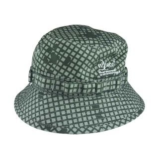 ダブルタップス(W)taps)のWTAPS ダブルタップス 帽子 21AW  212HCDT-HT17 JUNGLE 03 HAT CAMOUFLAGE カモ柄 ジャングル バケット ハット  カーキ系 03【美品】【中古】(その他)