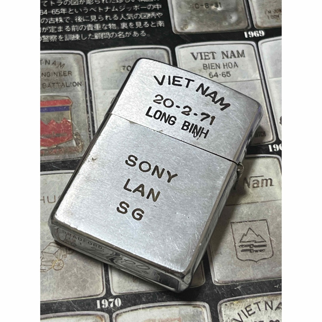 【ベトナムZIPPO】本物 1969年製ベトナムジッポー「ヌードモデル」LONG