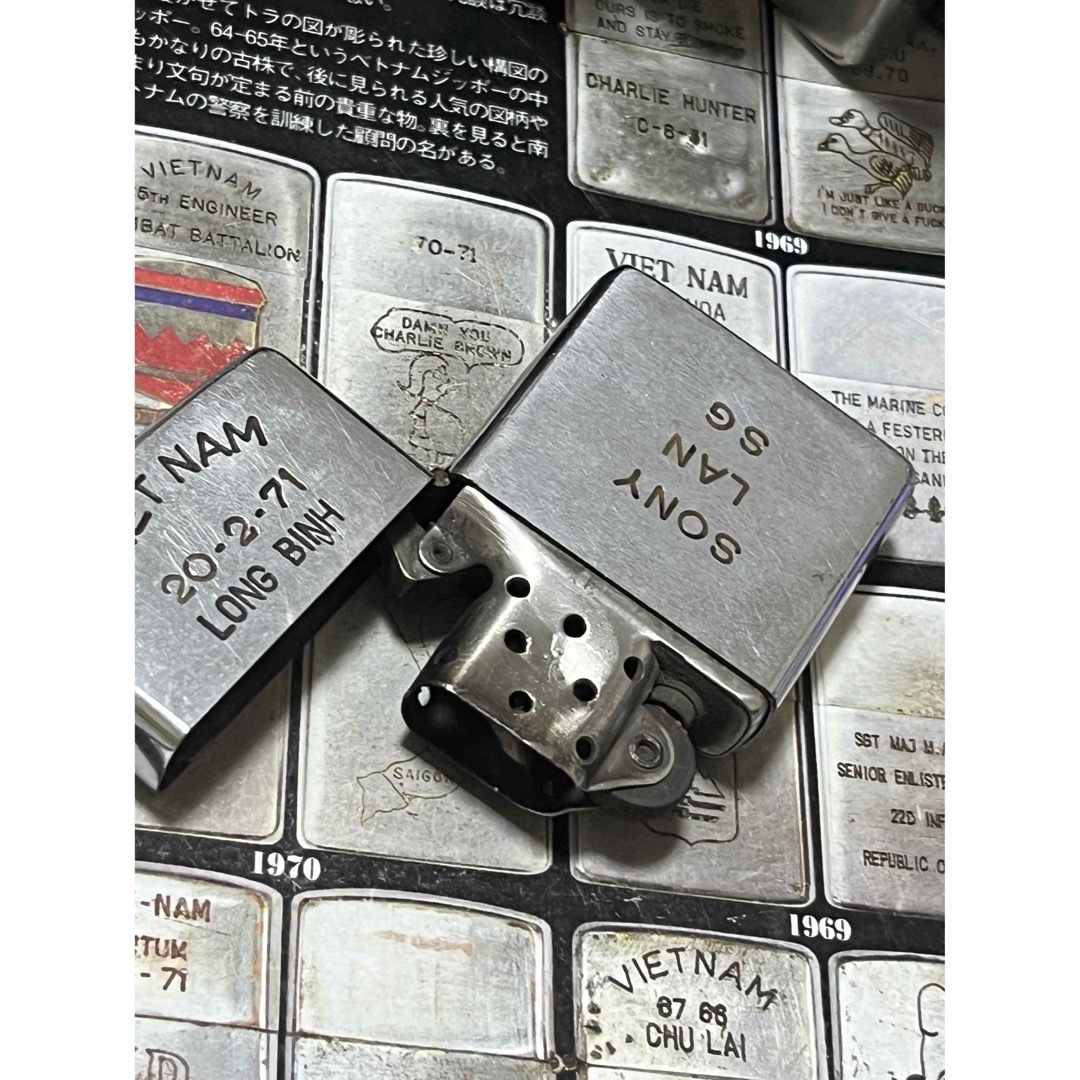 【ベトナムZIPPO】本物 1969年製ベトナムジッポー「ヌードモデル」LONG