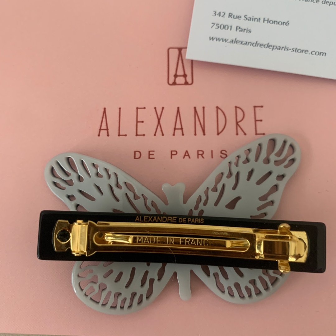 2022春夏新作】 【新品未使用】ALEXANDRE DE PARIS バタフライ