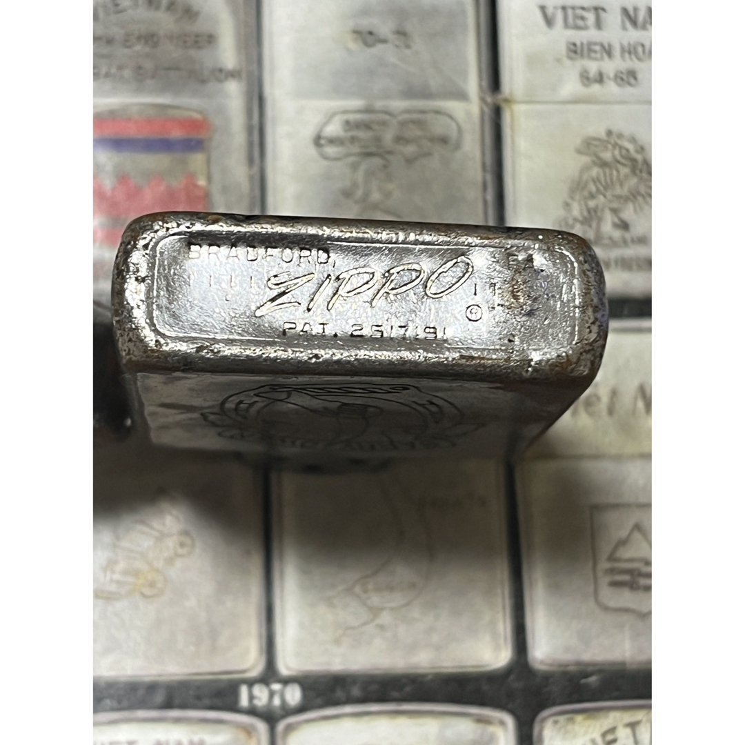 【ベトナムZIPPO】本物 1967年製ベトナムジッポー「第7騎兵連隊」