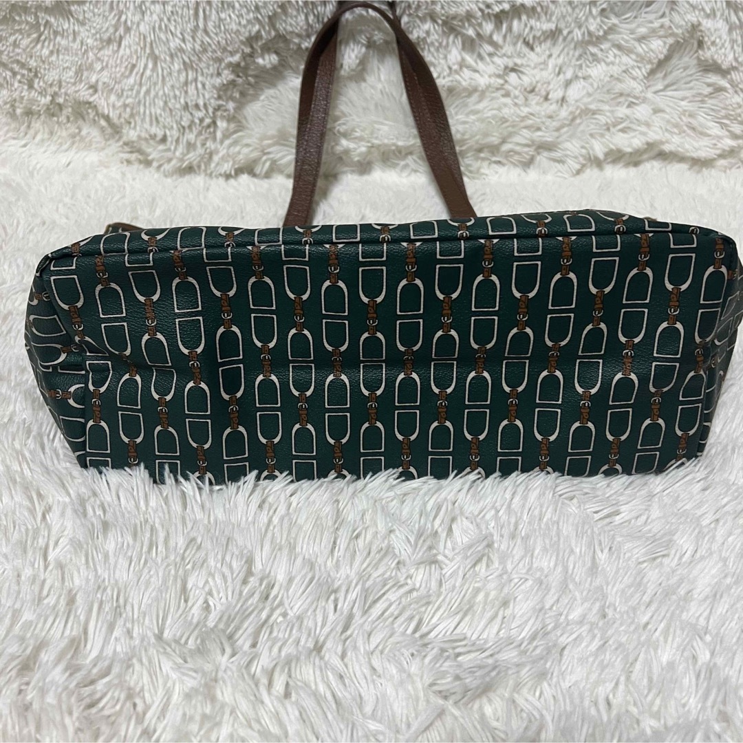新品】TOPKAPI 定価15400円 トートバッグ グリーン 緑 トプカピ
