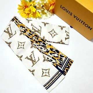 ヴィトン(LOUIS VUITTON) レオパード バンダナ/スカーフ(レディース)の