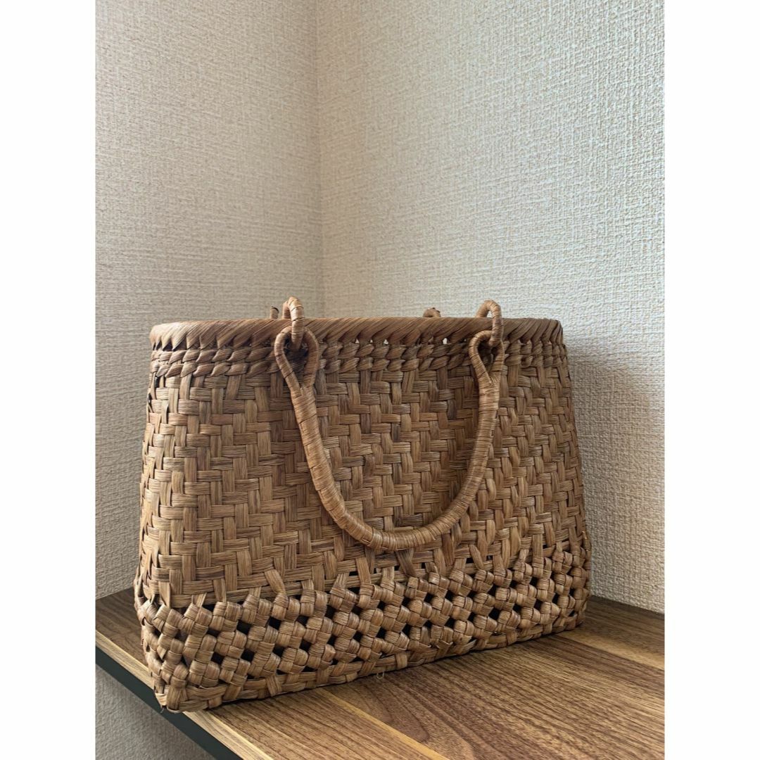 山葡萄 山葡萄かごバッグ 手作り 山葡萄籠バッグ 内布ありの通販 山葡萄 山葡萄かごバッグ 手作り 山葡萄籠バッグ 内布ありの通販